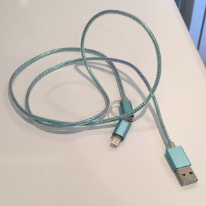 Green/blue charger for different phones